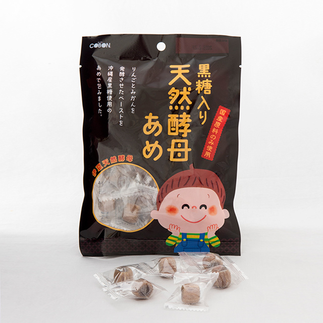 黒糖入り天然酵母あめ(コーボンあめ(黒糖入り))